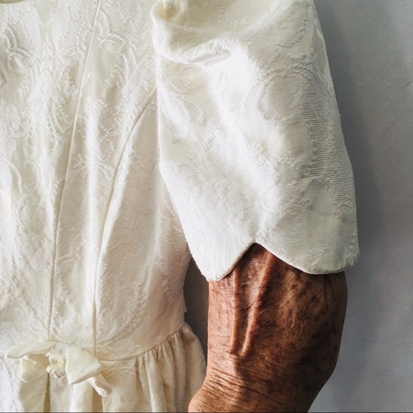 Jessica Mc Clintock  Ivory Little girls dress - Picture 8 of 11